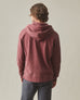 Men's Vintage Wash Relaxed Classic Full Zip - Washed Russet Brown